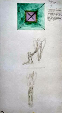 Illegible note