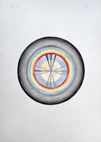 Circular diagram without text